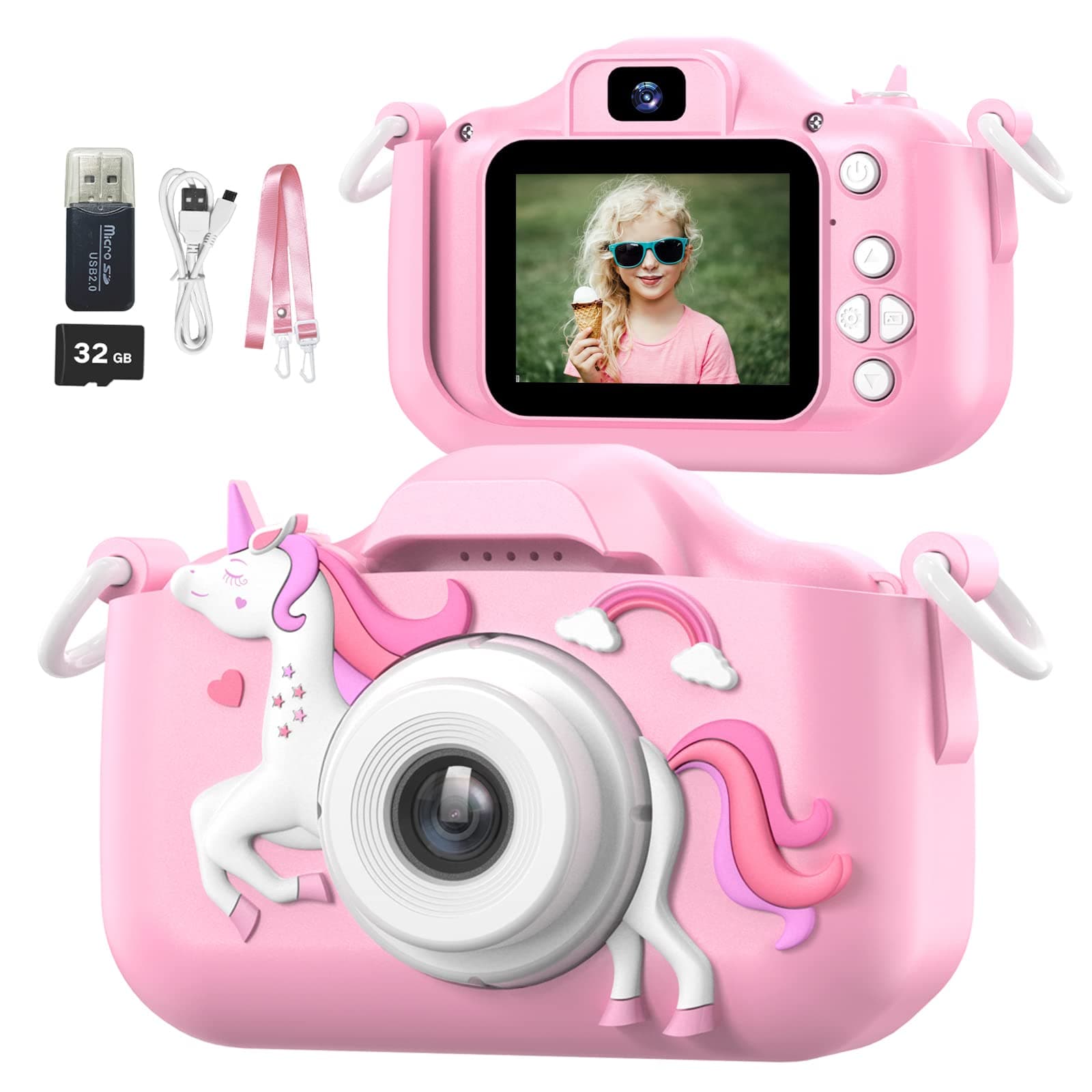 Mgaolo Children's Camera (Pink)