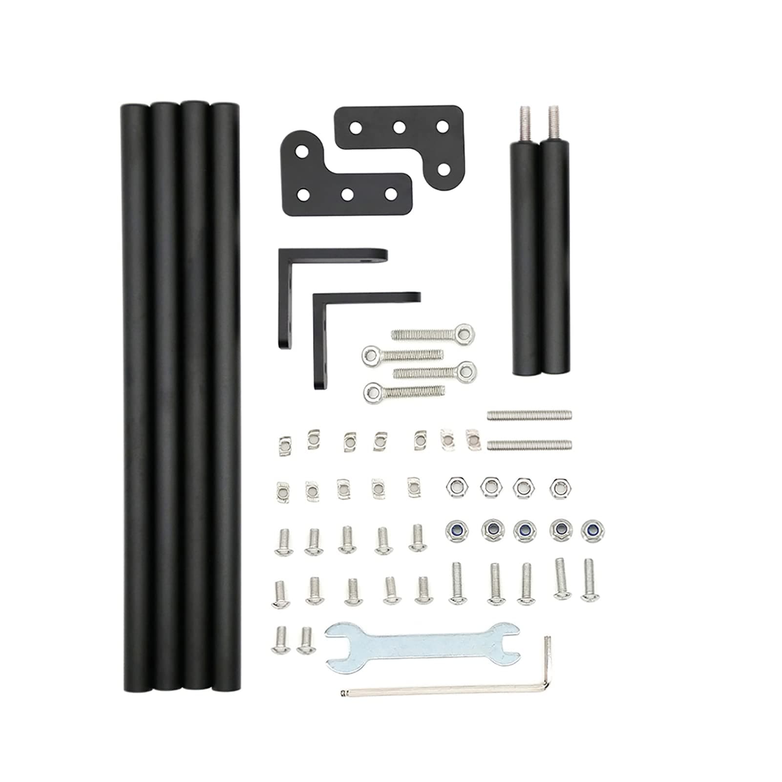 Supporting Pull Rod，Upgrade 3D Printer Parts Supporting Pull Rod Kit Compatible with CR-10/CR-10S/CR-10 S4/CR-10 S5 Alfawise U10/U20 TEVO Tornado Anet E12
