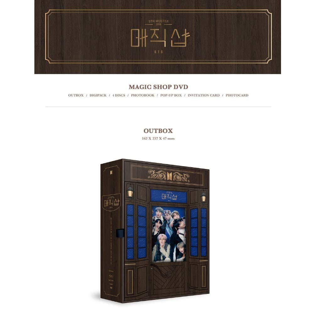 Bangtan BTS 5TH Muster [Magic Shop] DVD