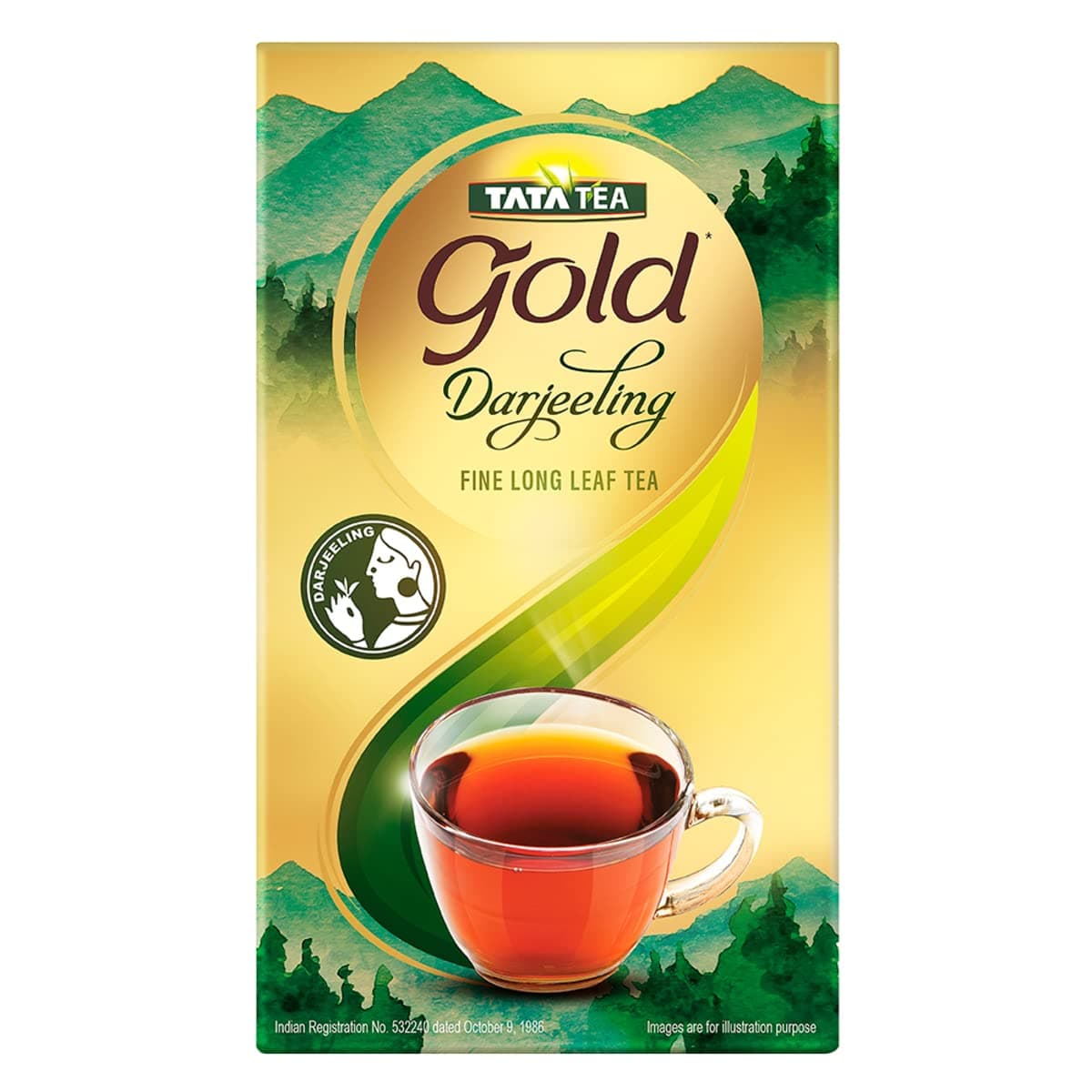Tata Tea Gold Darjeeling | Fine Long Leaf Authentic Darjeeling Tea | Black Tea | 200Gram