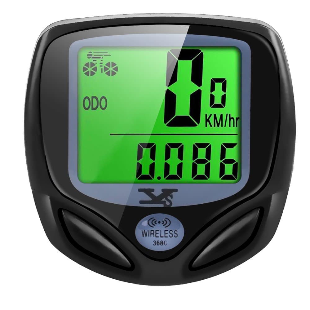 SY Bicycle Speedometer and Odometer Wireless Waterproof Cycle Bike Computer with LCD Display & Multi-Functions by YS