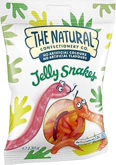 The Natural Confectionery Co. Jelly Snakes, 130 g