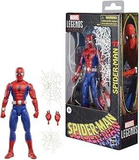 Marvel Legends Series Spider-Man '77 6-Inch Movie Inspired Classic Collectible Action Figure