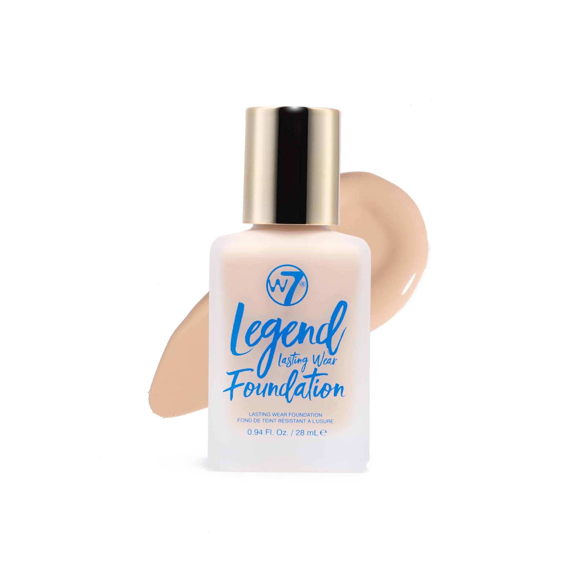Legend Foundation - Creamy Liquid Foundation for Poreless, Semi-Matte Medium Coverage - 28ml (Buff)