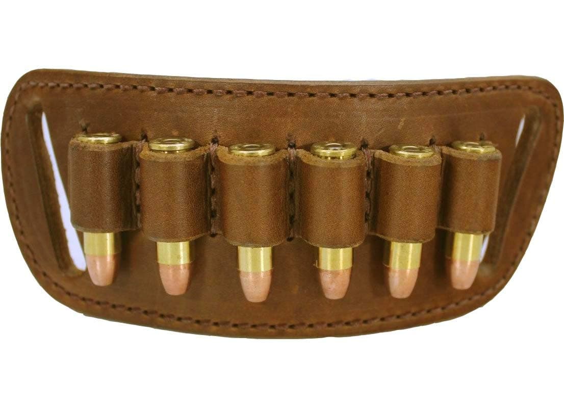 .38/.357 /.45 Caliber Cartridge Loop Holder Belt Slide Holster - CCW - Concealed Carry - Ammo Loop - Bullet Loops - Mag Holster