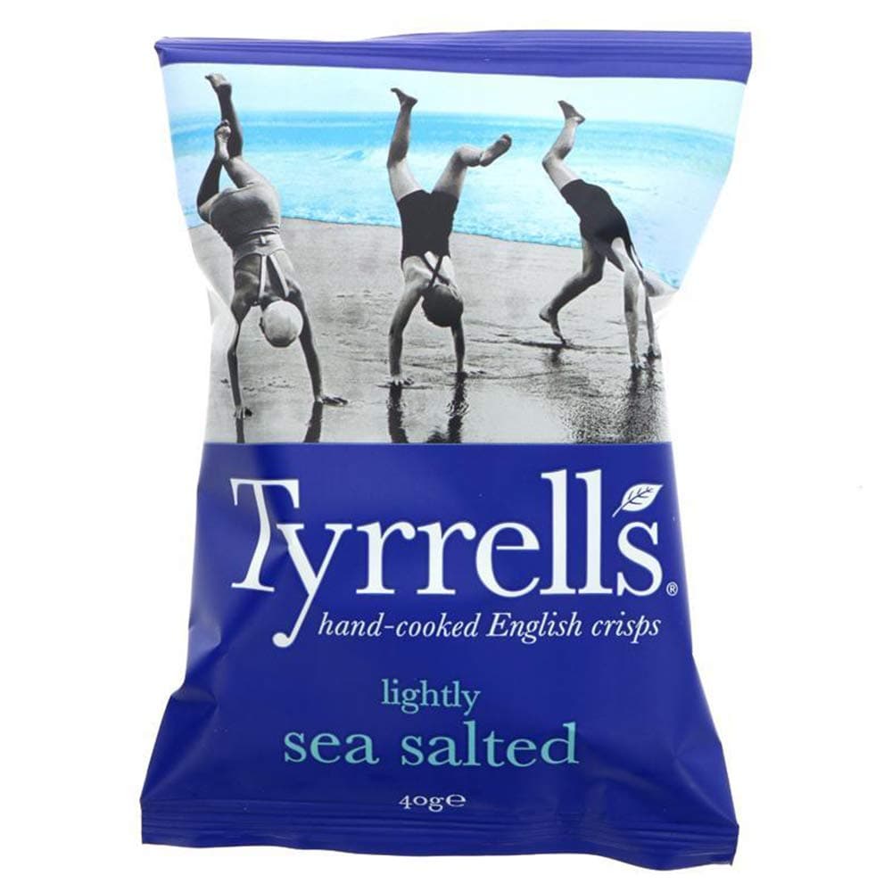 Tyrrells Lightly Sea Salted, 40g