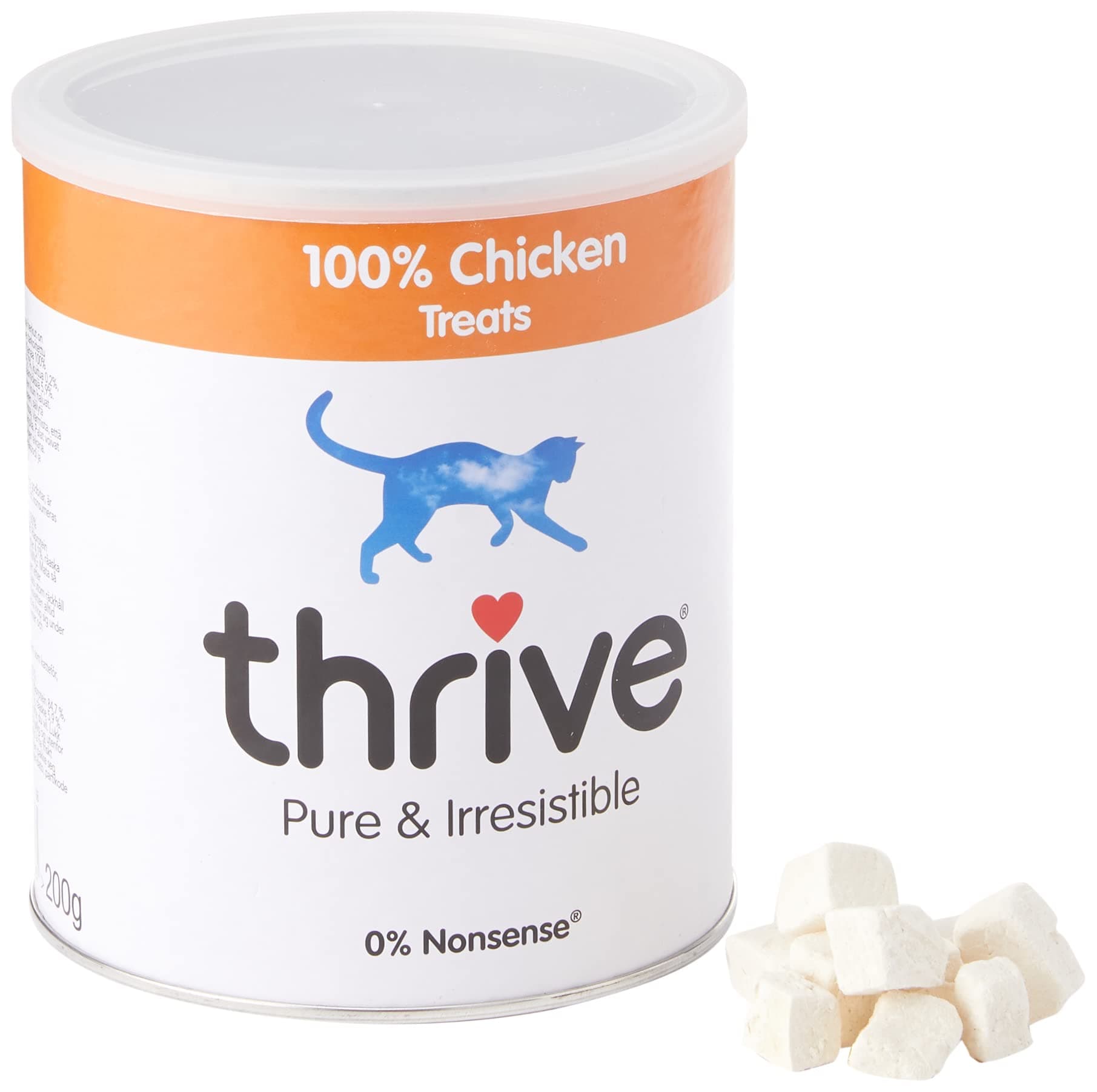 thrive 100% Chicken Cat Treats MaxiTube 200g