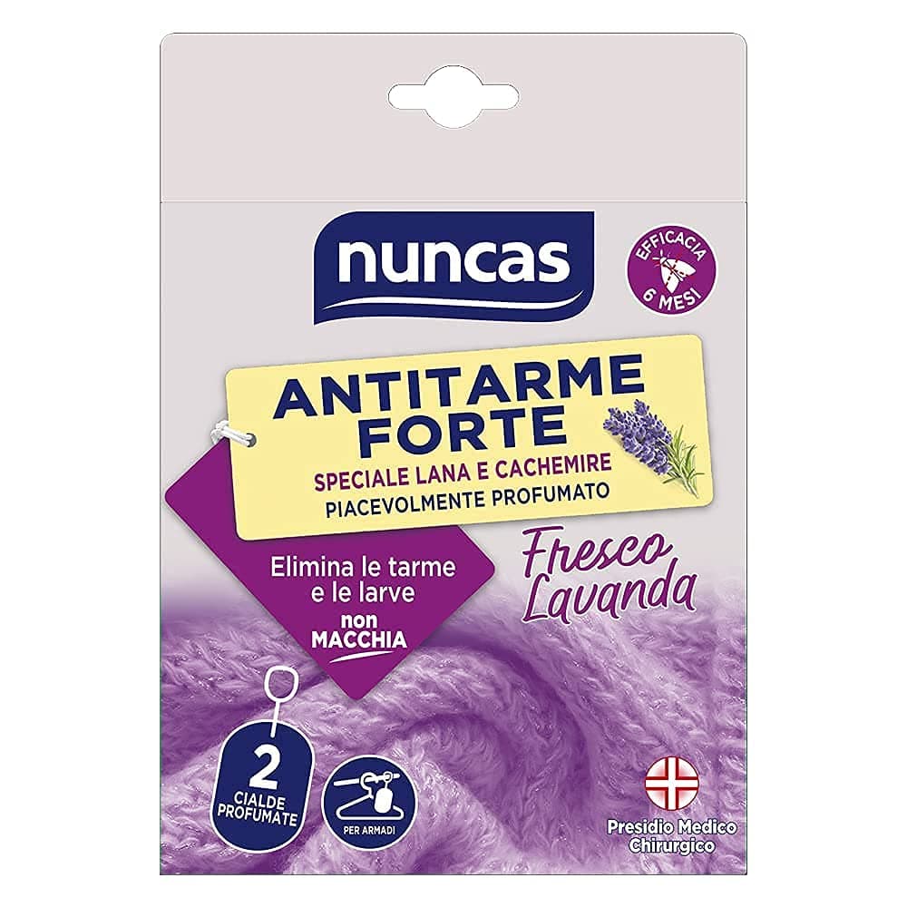 Nuncas Powerful Antimites Parf. Lavender Cabinets - 2 Pads
