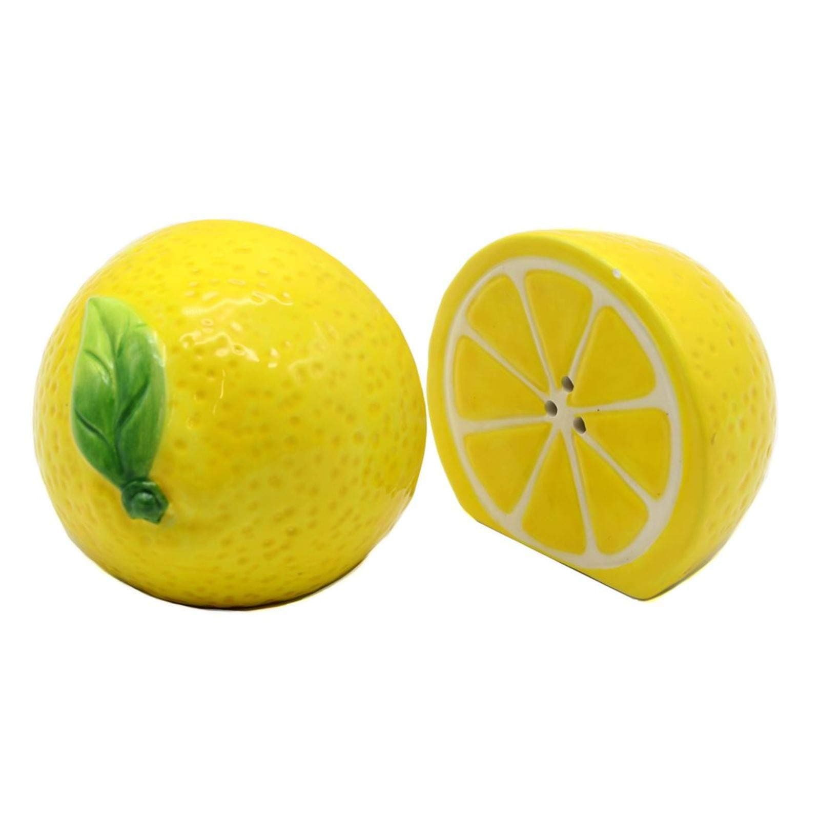 DEI Salt & Pepper Set, 4.75 x 3.5 x 3.25, Yellow