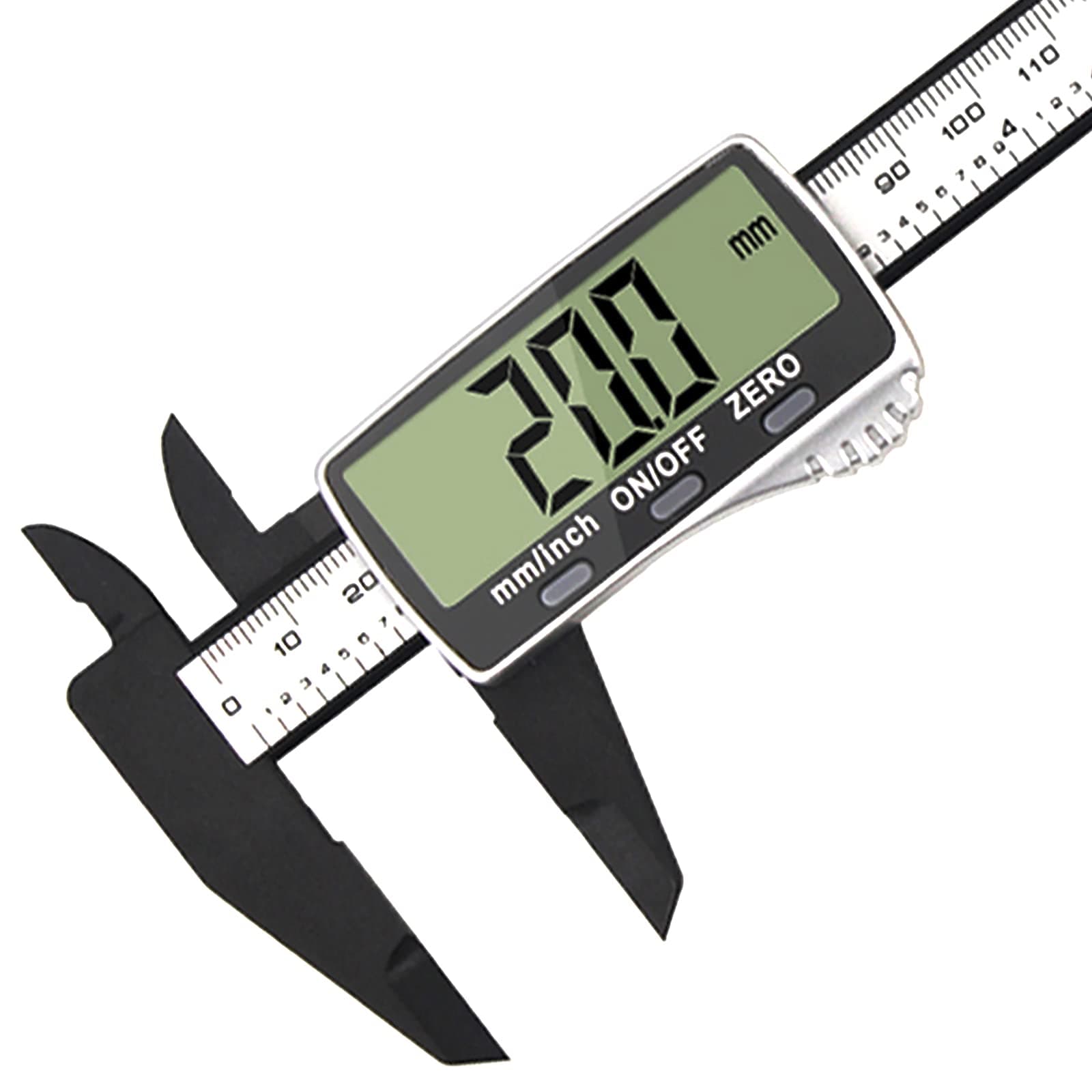 Digital Calipers Measuring Tool 6 Inch Small Vernier Caliper With Extra-Large LCD Screen, Electronic Micrometer Machinist Woodworking Tools