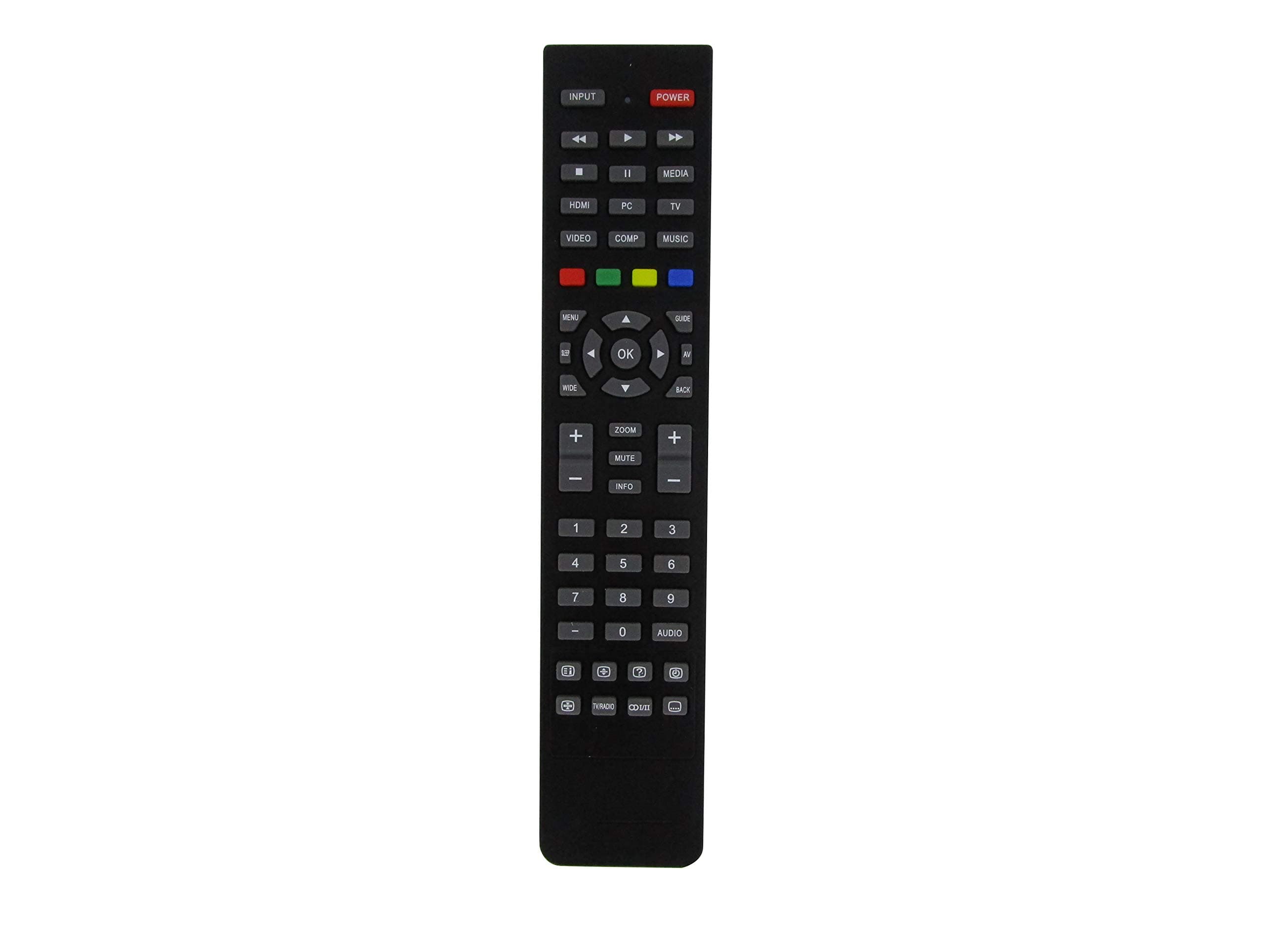 Universal Remote Control for JVC RM-C13G1H RM-C14G RM-C14G1H RM-C15G RM-C15G1H RM-C18G RM-C18G1H RM-C18G1HNP RM-C203 LCD LED HDTV TV