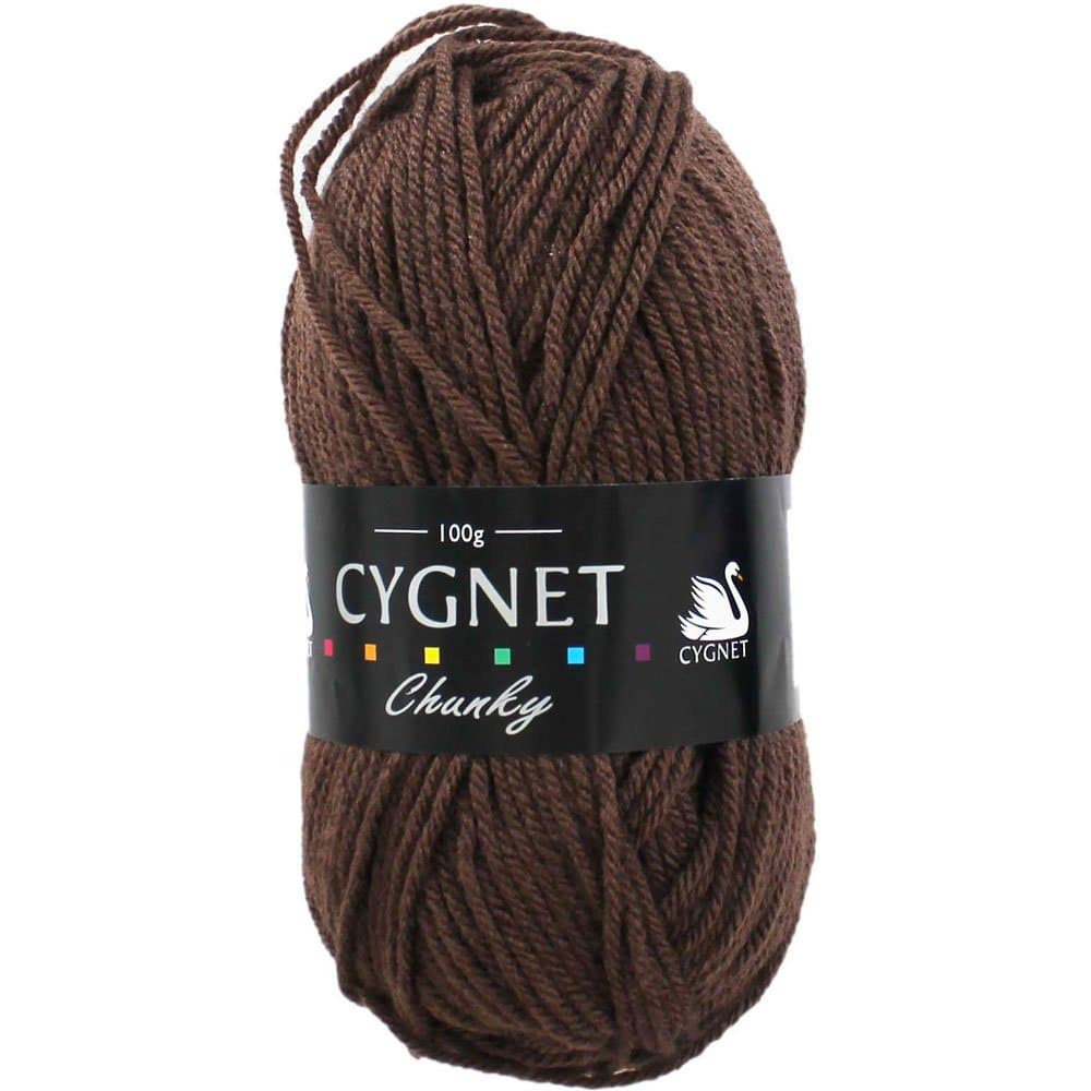 – Cygnet Chunky Chocolate Yarn - 100g