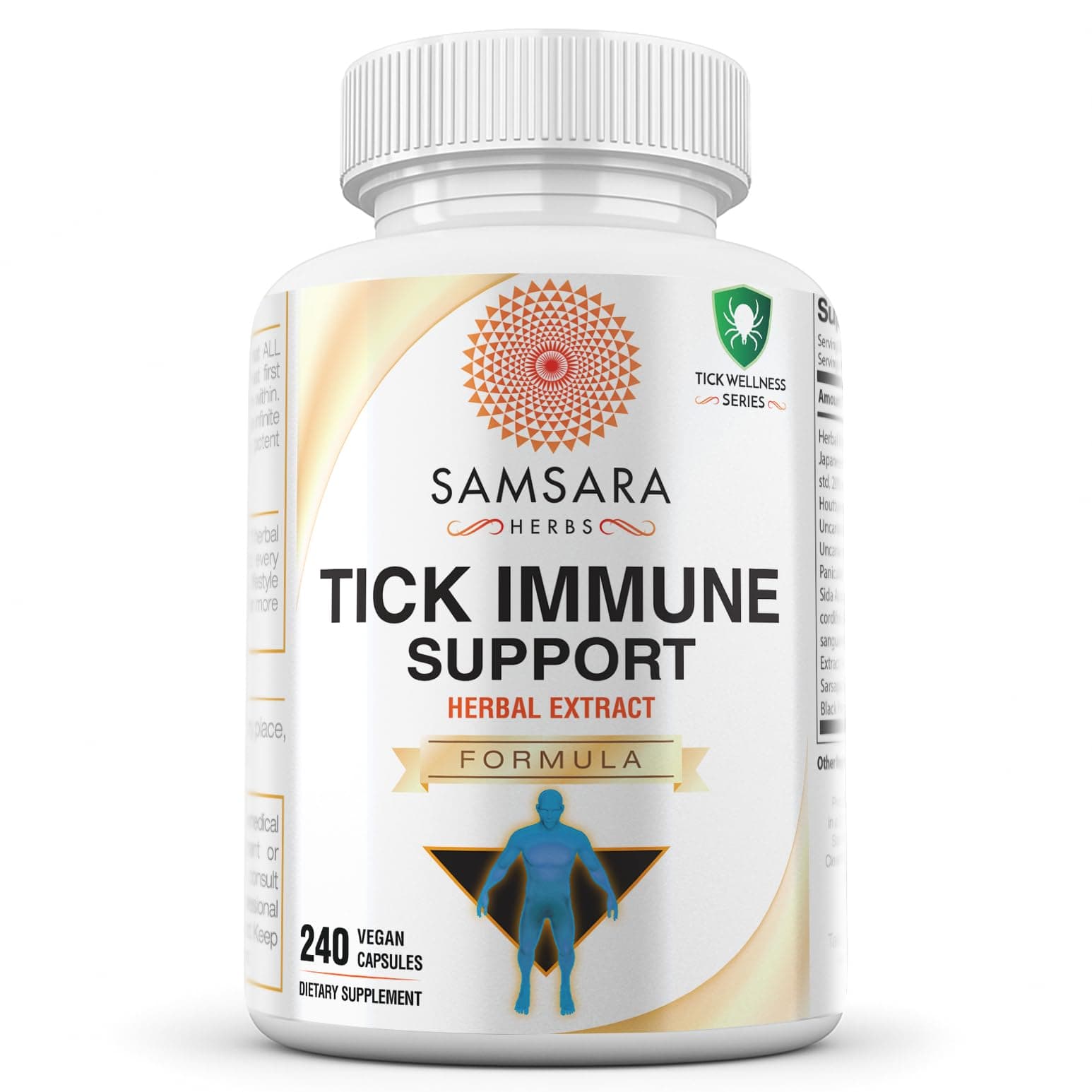 Samsara Herbs Tick Immune Support - (240 Capsules)
