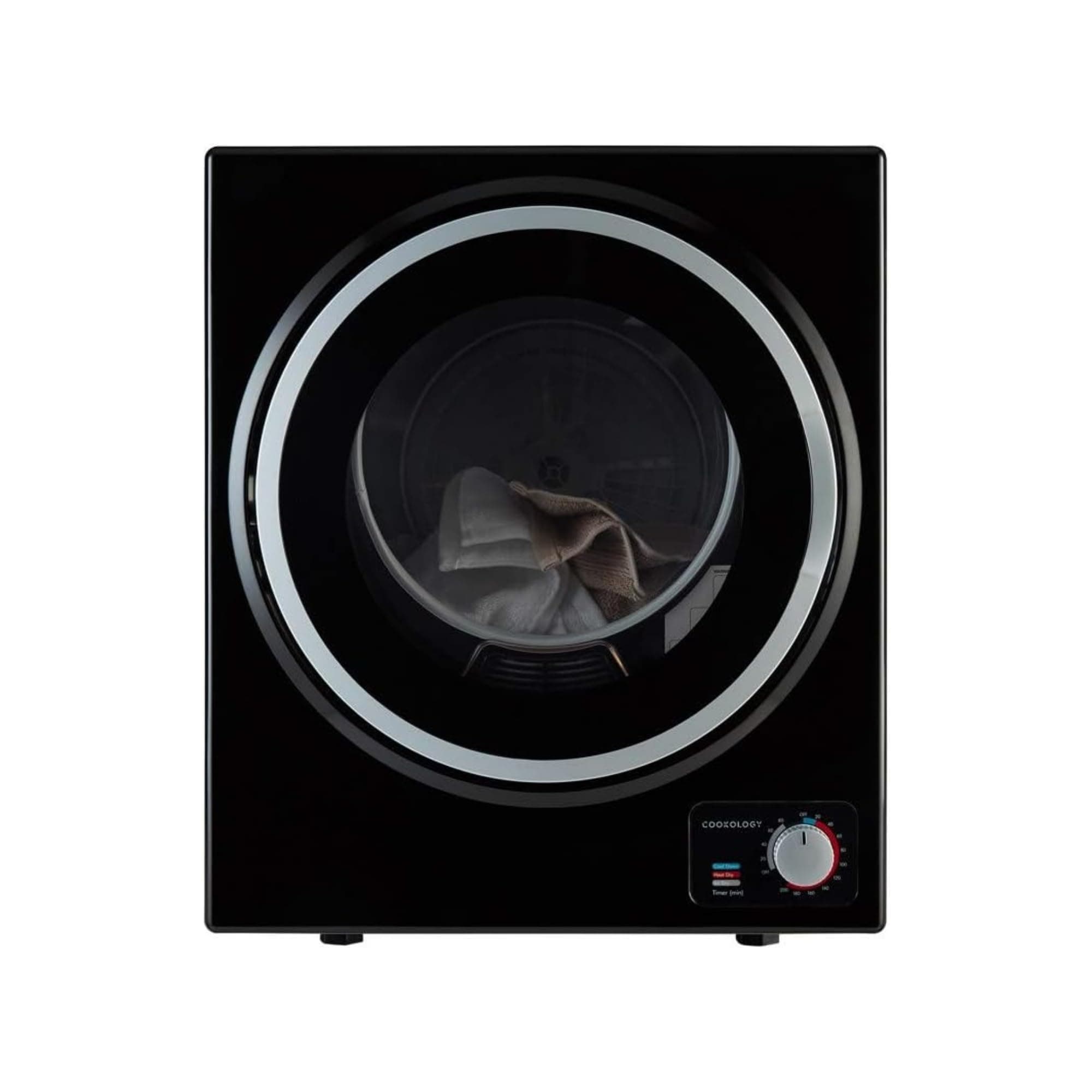 Cookology CMVD25BK Mini Vented Dryer 2.5kg Black
