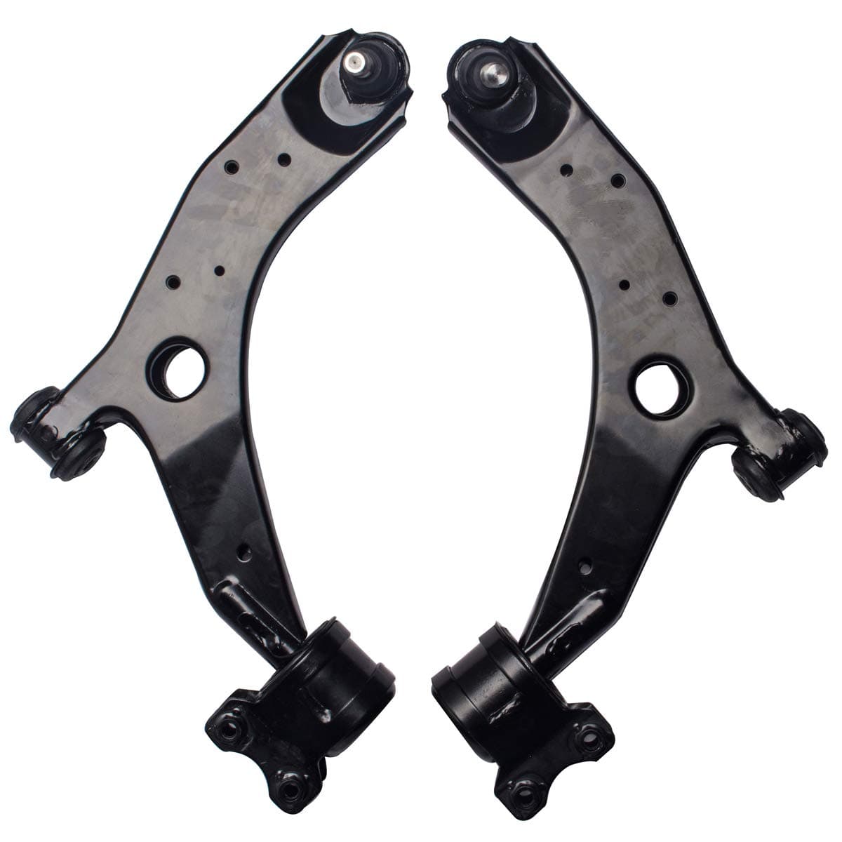 Front Lower Control Arm and Ball Joint Assembly Compatible With Mazda 3 [ Naturally Aspirated Engines Only ] Driver Passenger Side Mazda 5 AUQDD 2PCS K620040 K620041 Left Right Professional Suspension