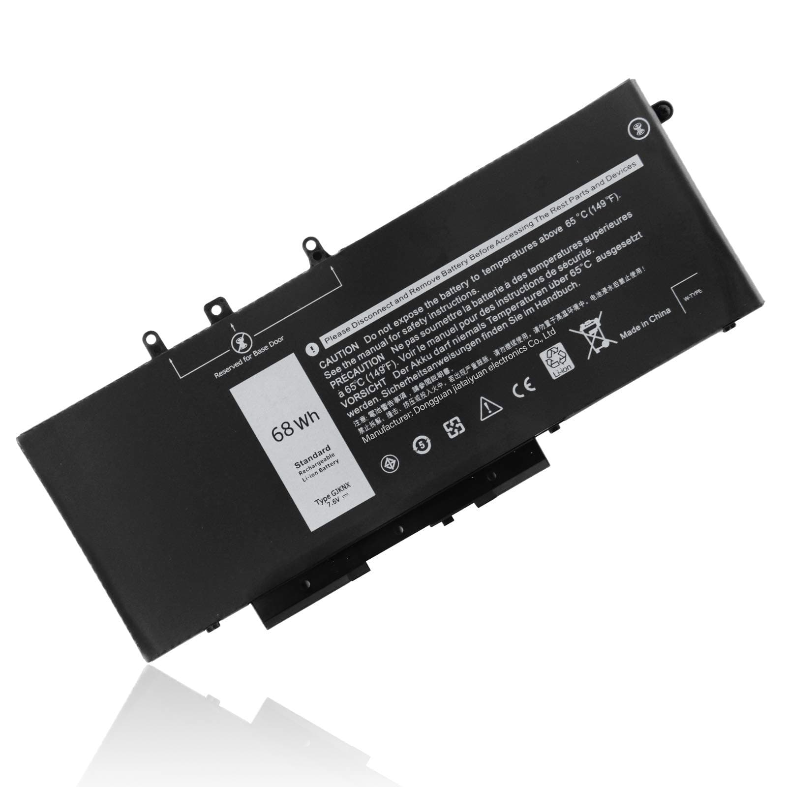 J7HTX Battery Replacement for Dell Precision 15 3520 3530 Latitude 14 5480 5490 5491 E5480 E5490 E5491 15 5580 5590 5591 E5580 E5590 E5591 Series Laptop