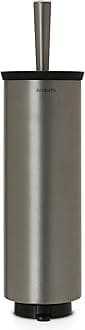 Brabantia Toilet Brush and Holder, Platinum