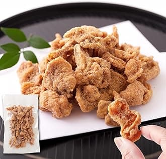 Natural Living Chicken Skin Snacks Yuzu Pepper Flavor (Trial 3.5 oz (100 g)) Domestic Snacks Delicacy Chips Crispy Crunchy Juicy Fried Addictive