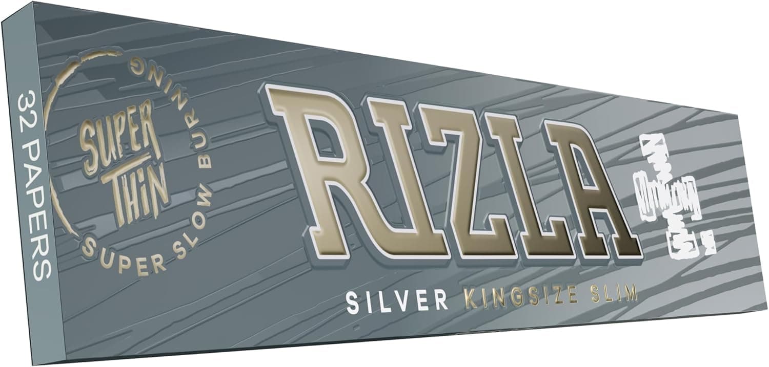 King Size Slim Silver 20 Packs/Booklets