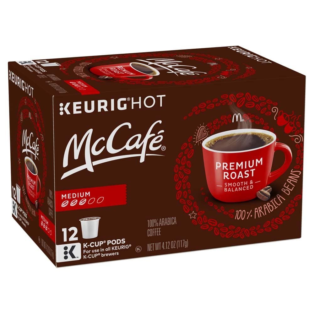 McCafe Premium Roast 12 K-Cup Count
