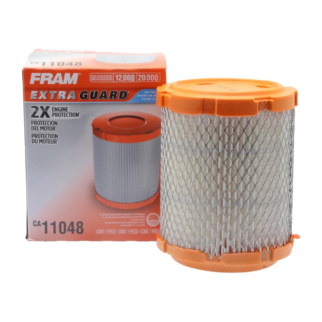 FRAM Extra Guard CA11048 Replacement Engine Air Filter for Select Dodge Caliber and Jeep Compass and Patriot Models, Provides Up to 12 Months or 12,000 Miles Filter Protection