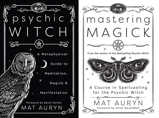 Psychic Witch & Mastering Magick 2 Book Set Collection