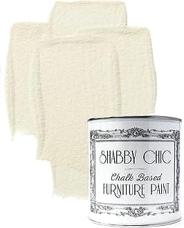 Shabby Chic Chalk Based Furniture Paint 250ml (Antique White)