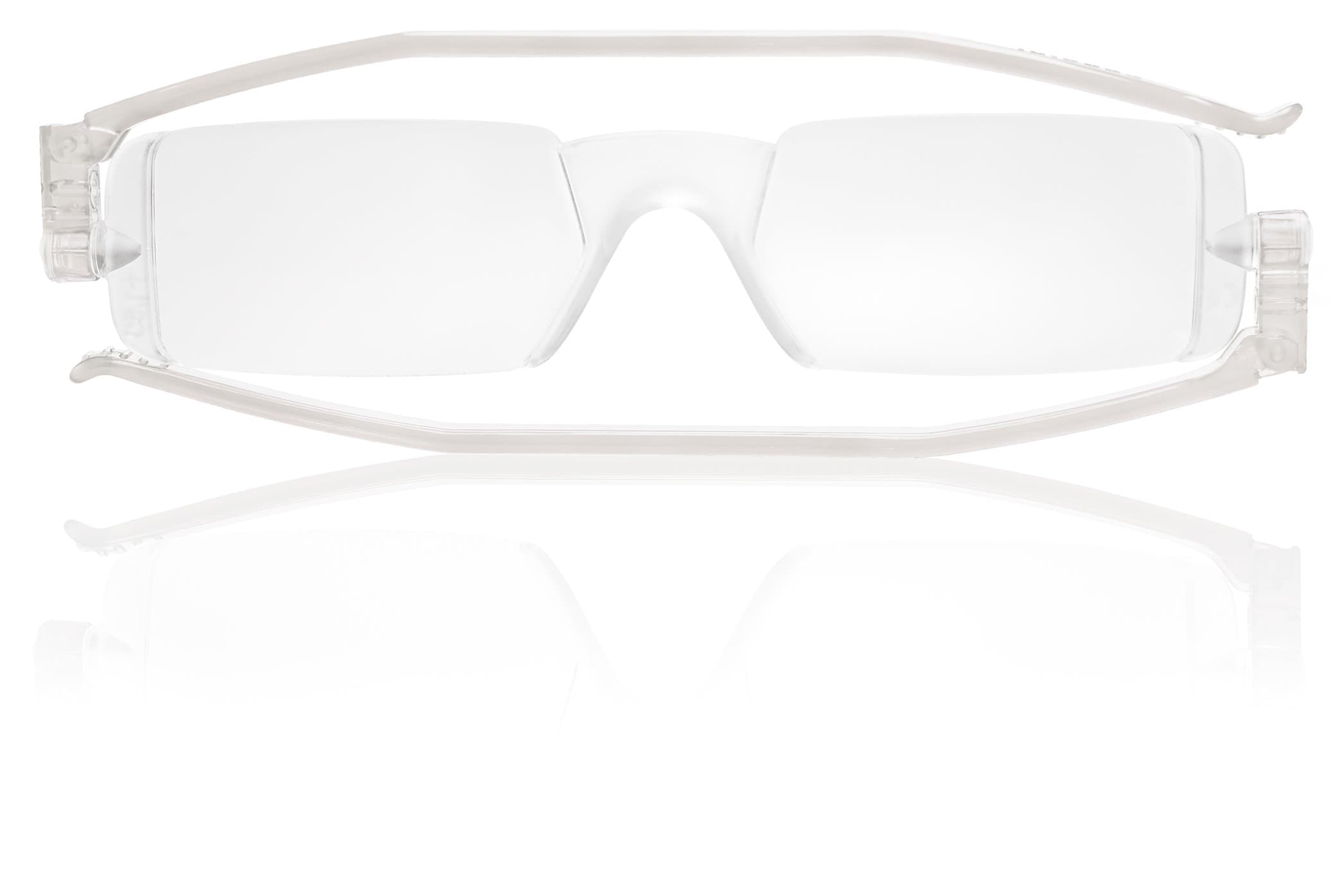 Nannini Compact One Optics 1.0 Temples Reading Glass (Crystal)
