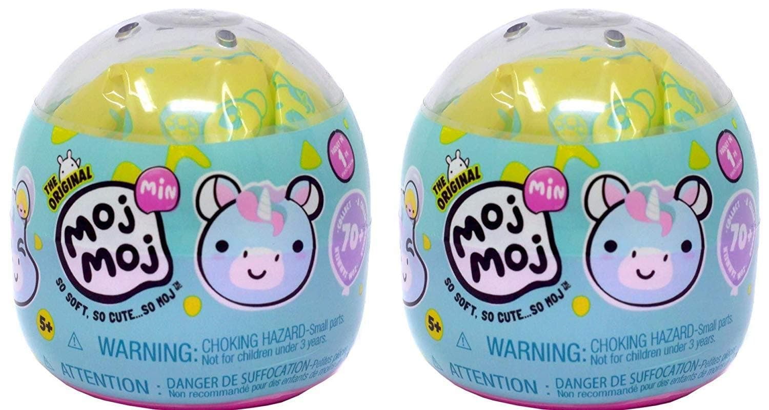 Moj Moj Min Series 1 Squishy Bundle of 2 (Random Colors)