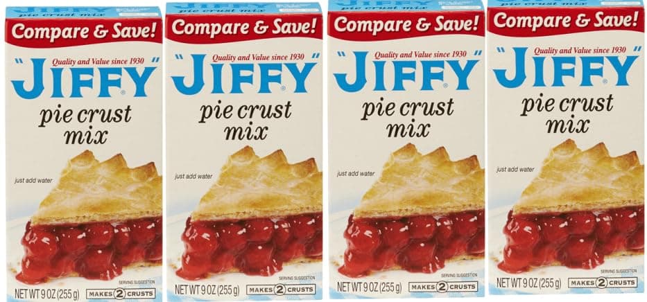 Pack Of 4 Pie Crust Mix, 9 oz