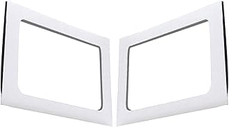 Design Engineering 050151 Boom Mat White Sound Deadening Side Window Trim Kit Compatible with 4-Door Jeep Wrangler JK (2011-2018)
