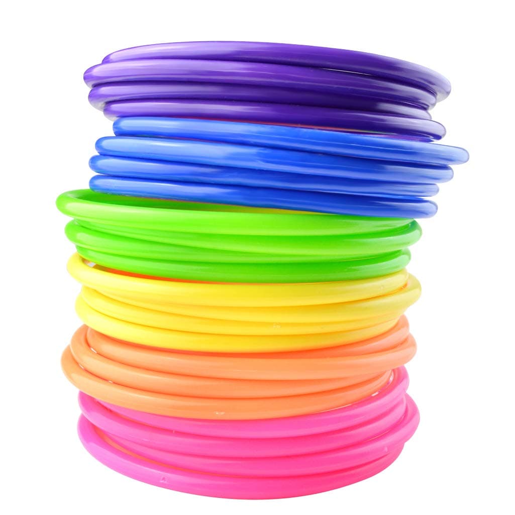 24 pieces Plastic Ring Toss Game for Kids