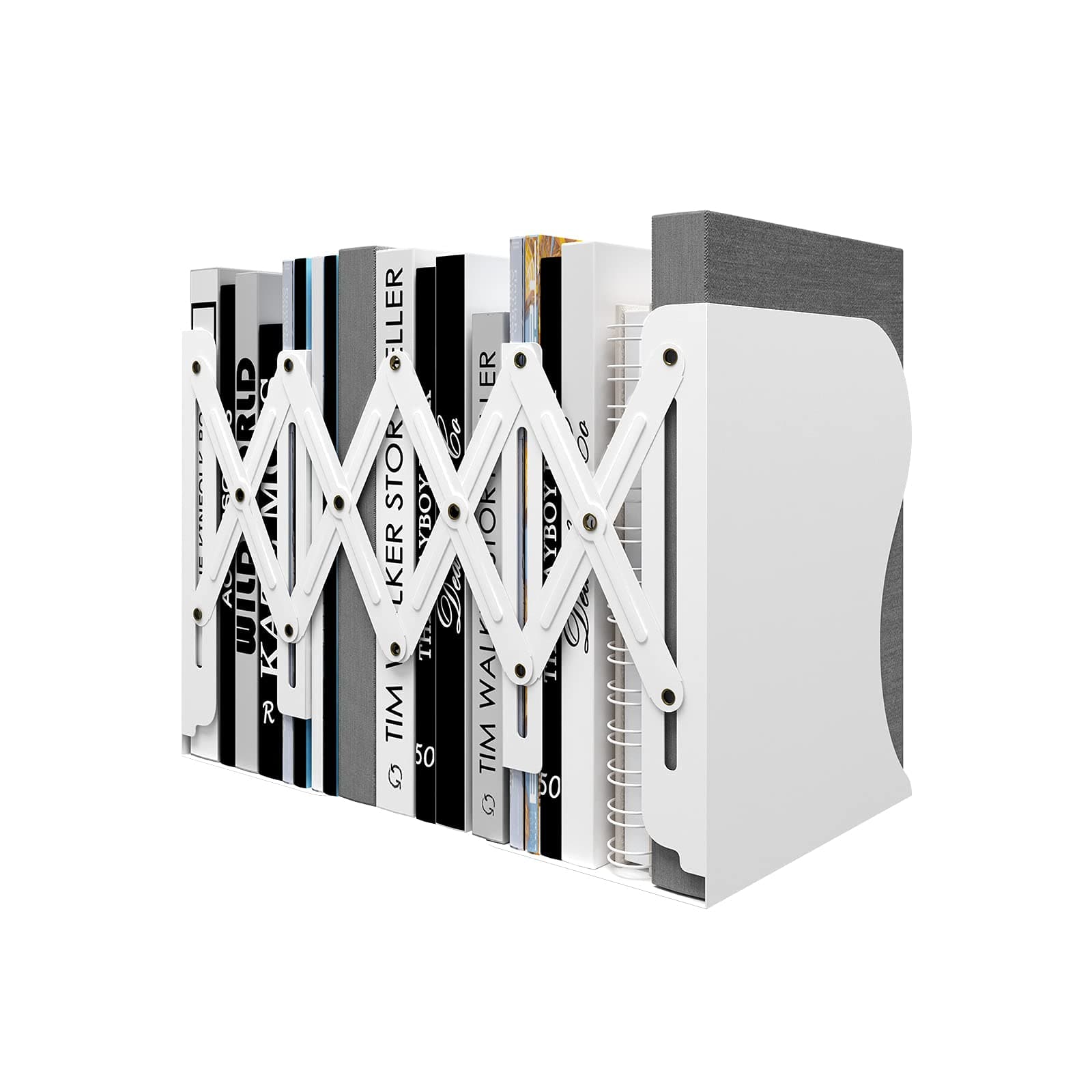 Adjustable Desktop Bookend Book hold