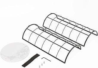 NearMoon Toilet Paper Organizer Stand, Free Standing 3 Rolls Tissue Storage, Metal Bathroom Accessory, Rustproof Toilet Roll Holder for Kitchen Countertop Inside Cabinet Shelf(Marble Base,Matte Black)