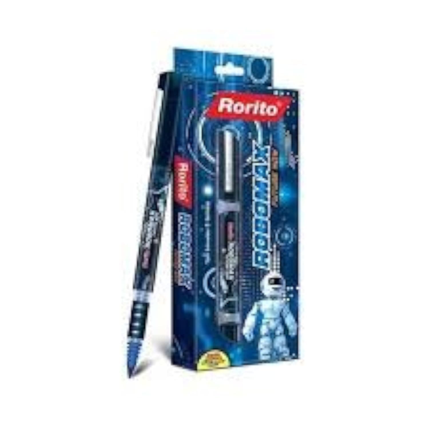 Rorito Robomax Pen Future Now For Robot Fans (Pack Of 5) (Black)