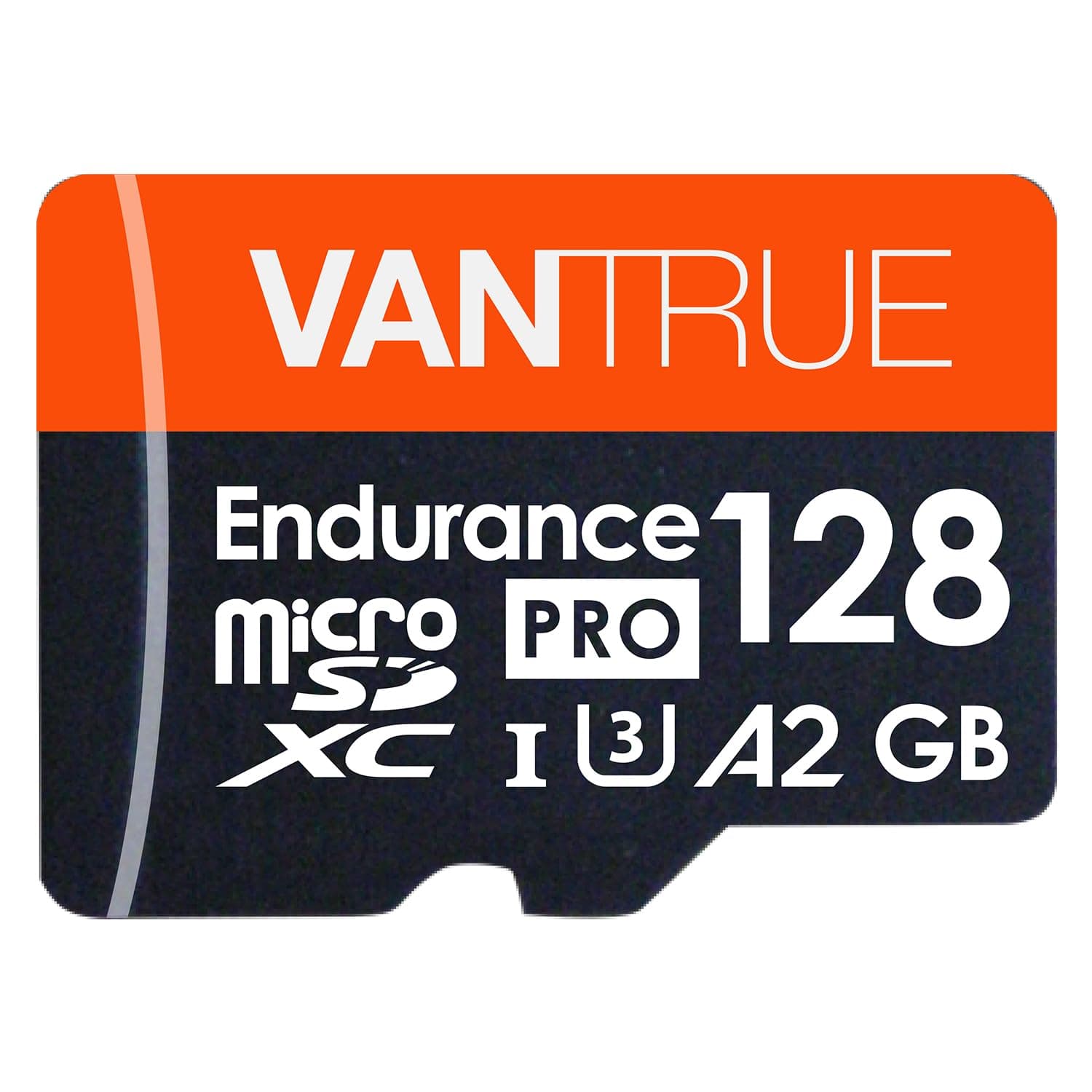 VANTRUE 128GB Micro SD Card U3 High Speed Class 10 UHS-I microSD Memory Card 4K UHD Video Recording Micro SD Card Drive Recorder Action Camera Surveillance Camera