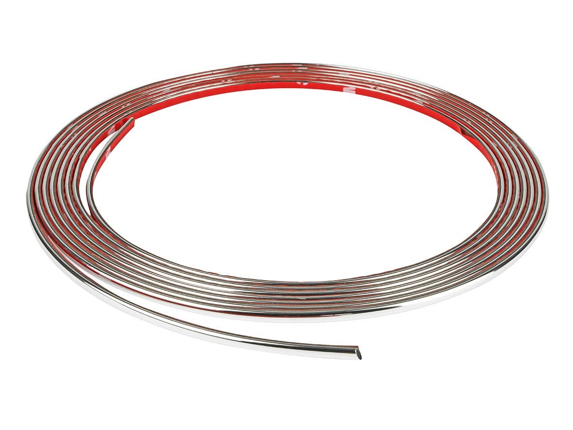 EUFAB 30183 Universal Chrome Trim 3.65 x 3.5 mm