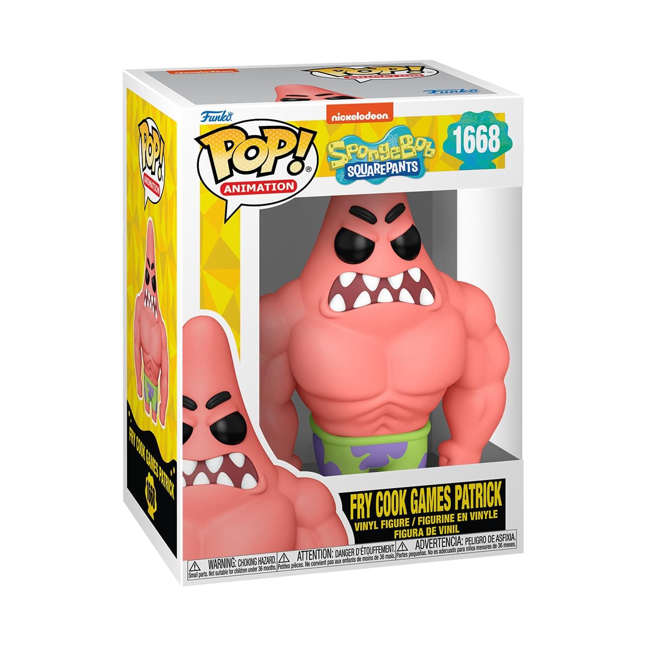 Pop! Animation: Spongebob SquarePants 25th - Patrick with Muscles