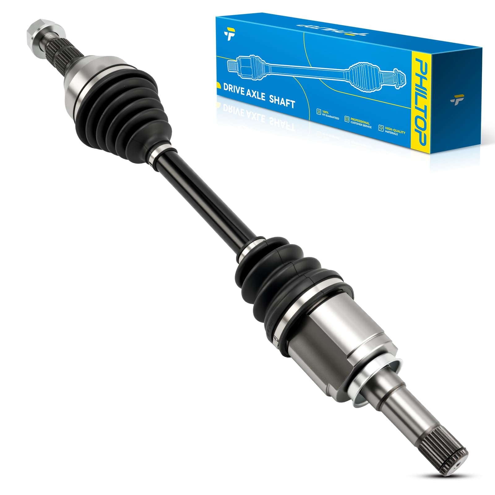 PHILTOP Front Left CV Axle for Cadillac SRX 2010-2011, 66-1546 CV Axle Shaft 1 PCS