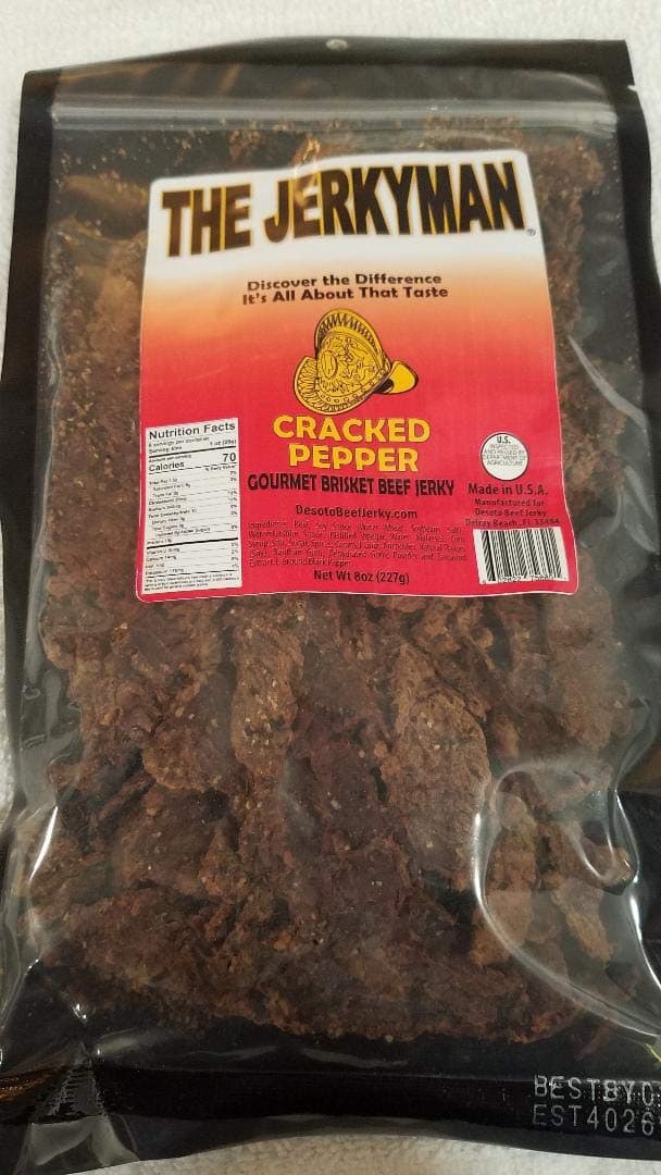 Desoto Beef Jerky (Cracked Pepper, 7oz)