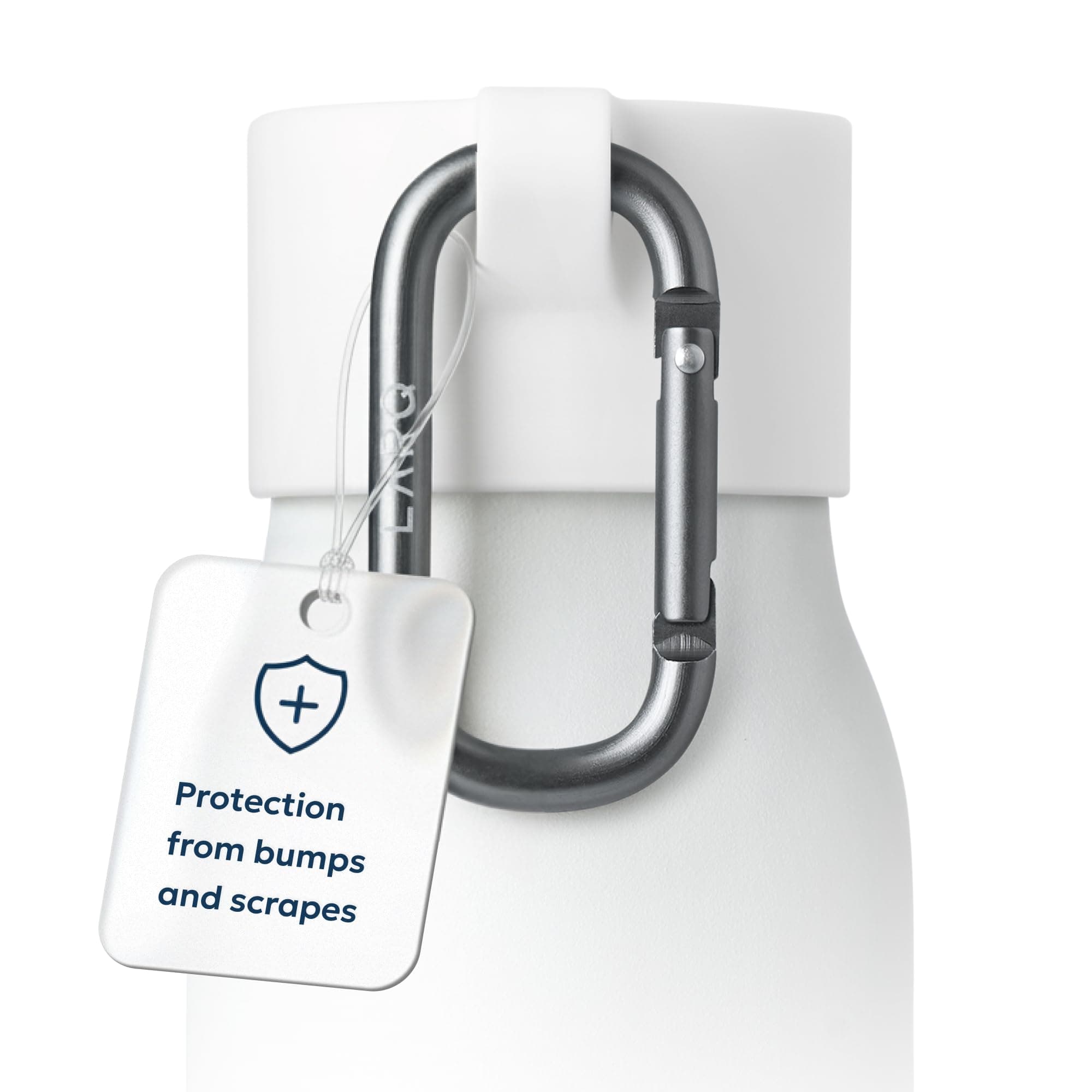 LARQ Active Loop - Bump Protector for Your Bottle Cap with Easy Carry Carabiner
