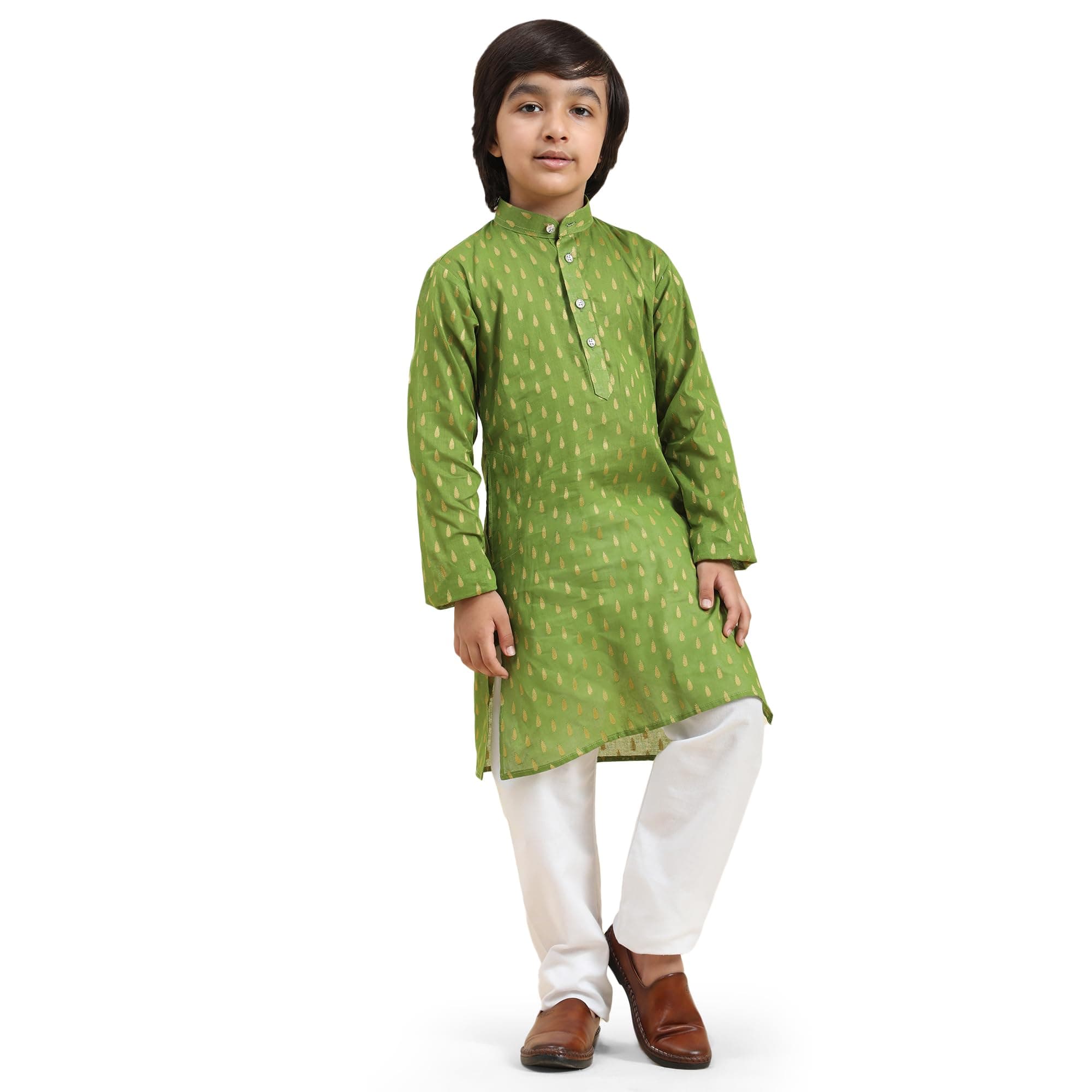 Cotton Kurta Pajama For Kid's Boys Traditional wear | Kurta Pajama set (S-234)