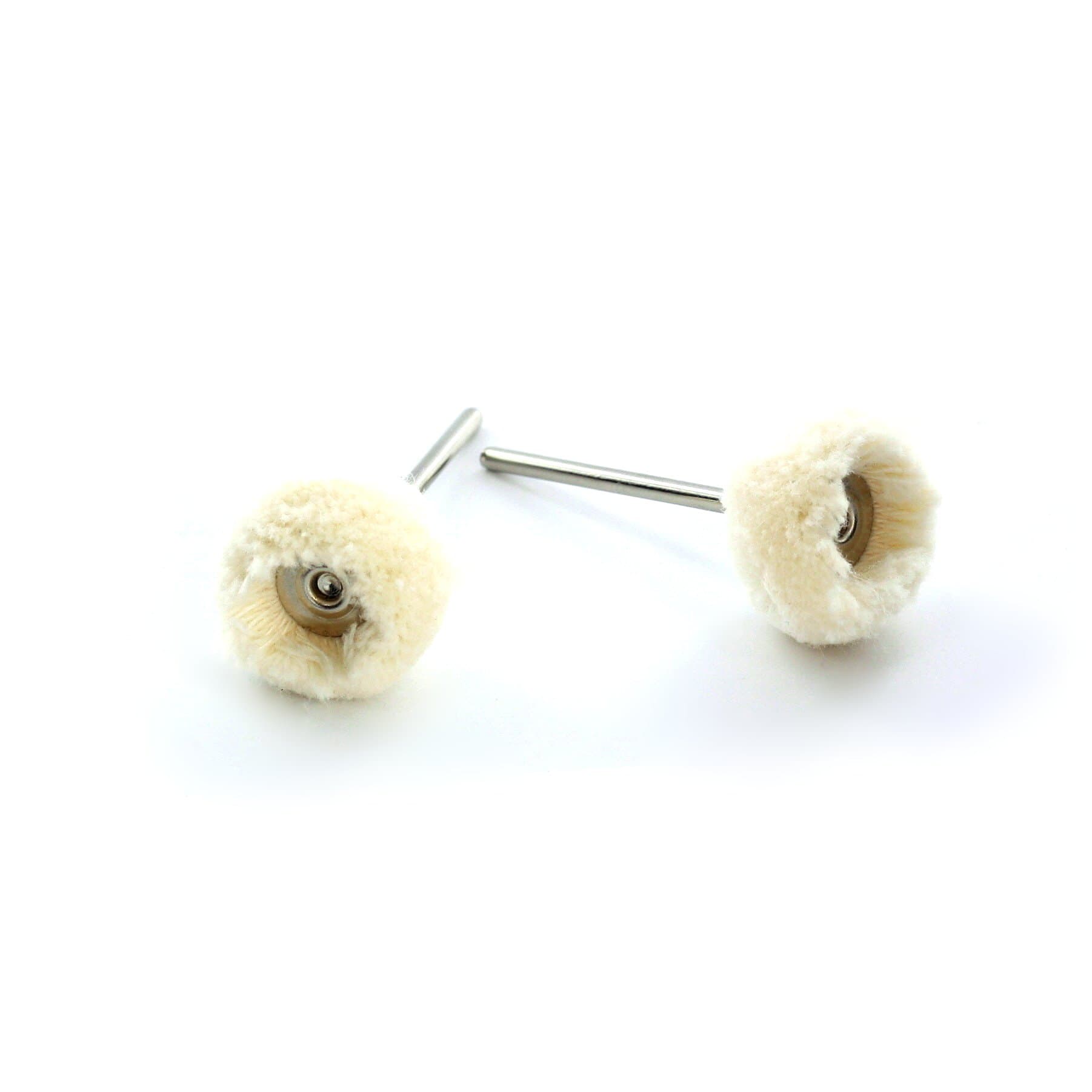 ROTACRAFTCotton Buffs, Pack of 2, Silver