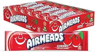 Air Heads Airheads Taffy, Cherry 15g (Pack of 36)
