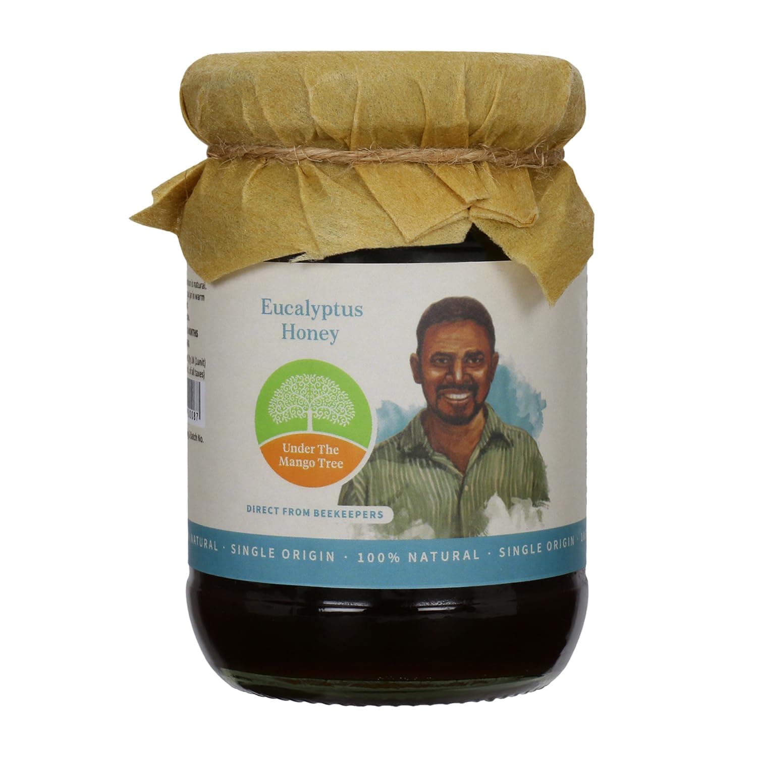Under the Mango Tree Honey - 100% Pure & Natural, Single Origin, No Additives and Ethically Sourced (Eucalyptus, 200g)