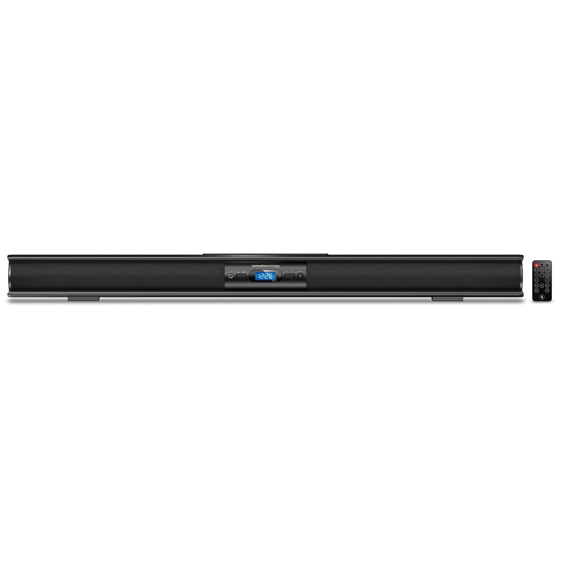 it.innovative technology Low-profile 37-Inch Bluetooth Stereo Soundbar, Black