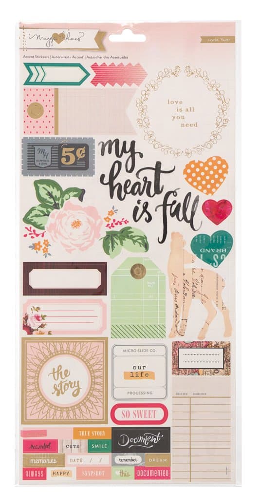 Crate Paper Maggie Holmes Open Book Sticker Sheet