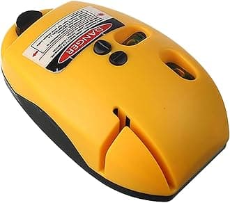 Utoolmart Level & Tool 90° Interior Range Measuring Laser Line Level Yellow Laser Mouse