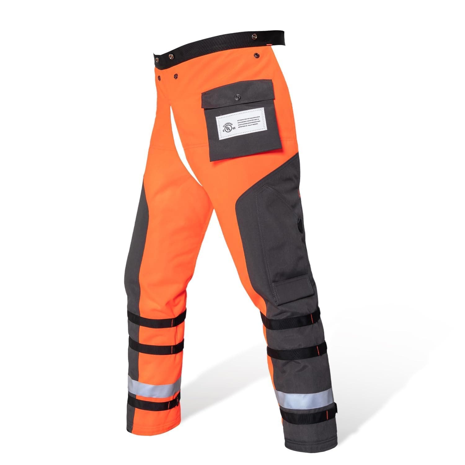 Technical Wrap Chainsaw Chaps by UL Class A 8 Layers Chainsaw Pants Apron Style