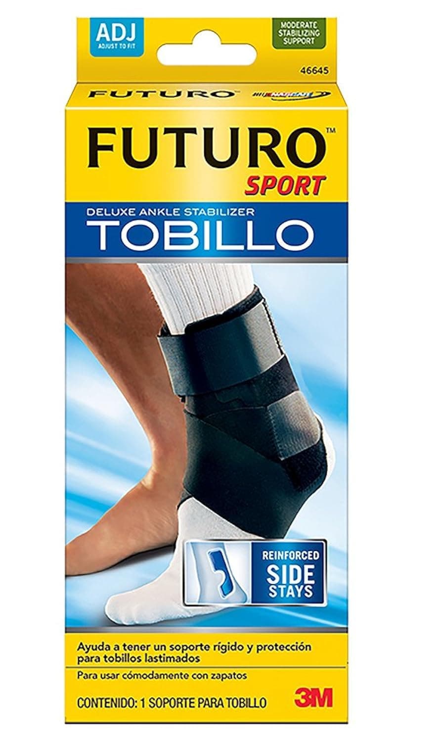 Futuro Performance Ankle Stabilizer, Breathable, One Size